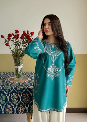 Shai Noor Humrahi 2 Piece Embroidered Lawn - Shai Noor