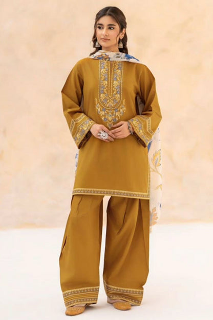 Gulshan 3 Piece  Embroidered Lawn