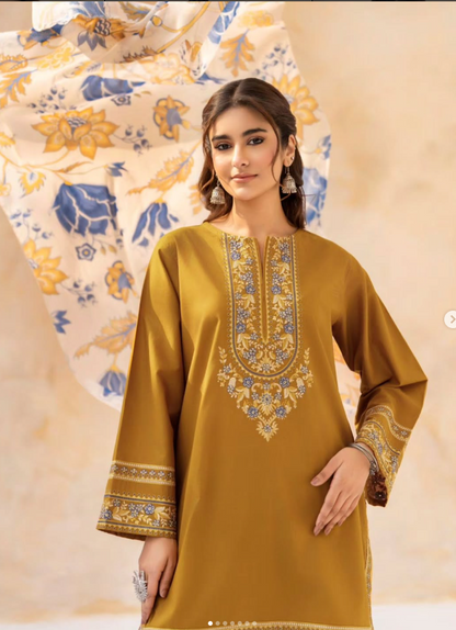 Gulshan embroidered neckline detail by Shai Noor