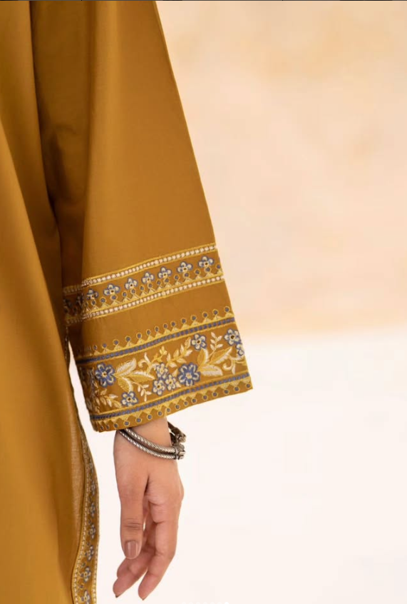 Gulshan embroidered sleeve detail by Shai Noor