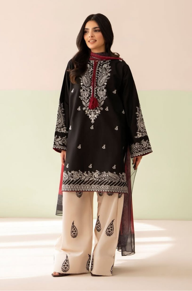 BLACK PEARL-3PC(EMB)