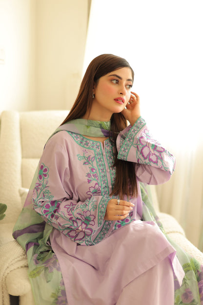 Lilac Bloom-3PC(EMB)